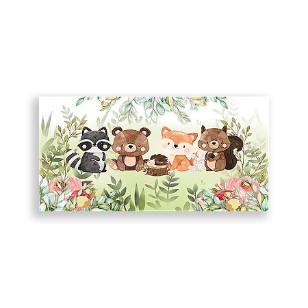 Capa Painel Retangular Sublimado - Bosque