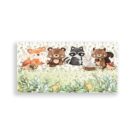 Capa Painel Retangular Sublimado - Bosque