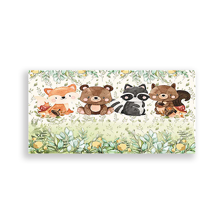 Capa Painel Retangular Sublimado - Bosque