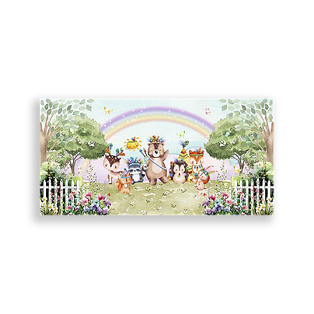 Capa Painel Retangular Sublimado - Bosque