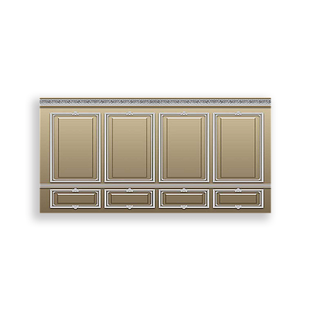 Capa Painel Retangular Sublimado - Fundo Parede Boulangerie