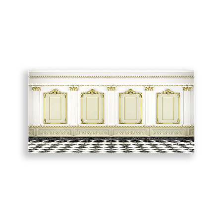 Capa Painel Retangular Sublimado - Fundo Parede Boulangerie