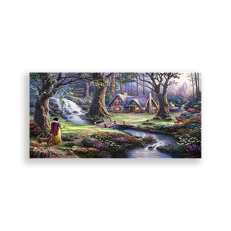 Capa Painel Retangular Sublimado - Branca De Neve