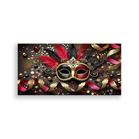 Capa Painel Retangular Sublimado - Carnaval