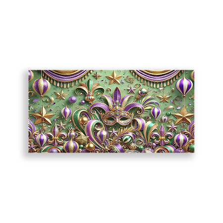 Capa Painel Retangular Sublimado - Carnaval