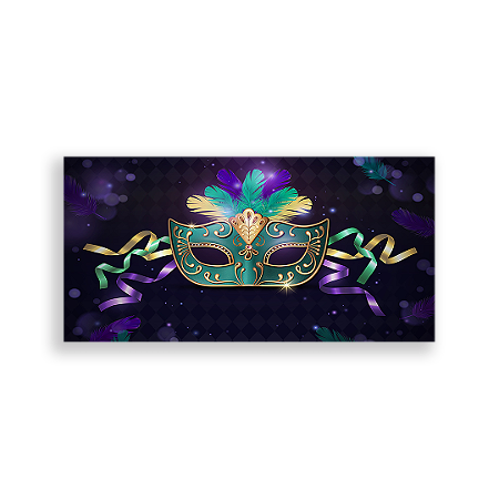 Capa Painel Retangular Sublimado - Carnaval