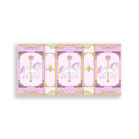Capa Painel Retangular Sublimado - Carrossel
