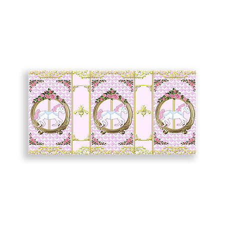 Capa Painel Retangular Sublimado - Carrossel