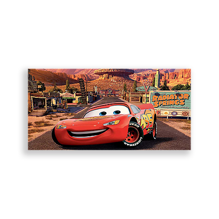 Capa Painel Retangular Sublimado - Cars Disney