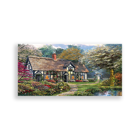 Capa Painel Retangular Sublimado - Casas