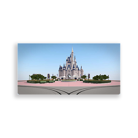 Capa Painel Retangular Sublimado - Castelos