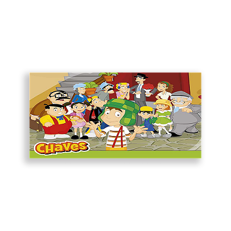 Capa Painel Retangular Sublimado - Chaves