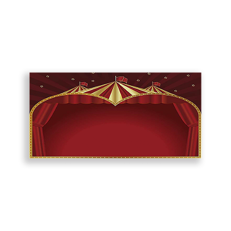 Capa Painel Retangular Sublimado - Circo