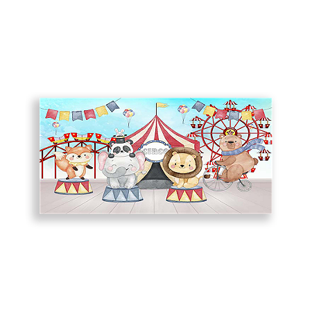 Capa Painel Retangular Sublimado - Circo