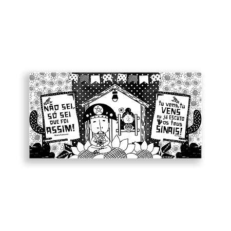 Capa Painel Retangular Sublimado - Cordel Encantado