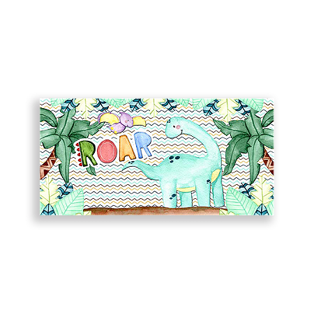 Capa Painel Retangular Sublimado - Dinossauros