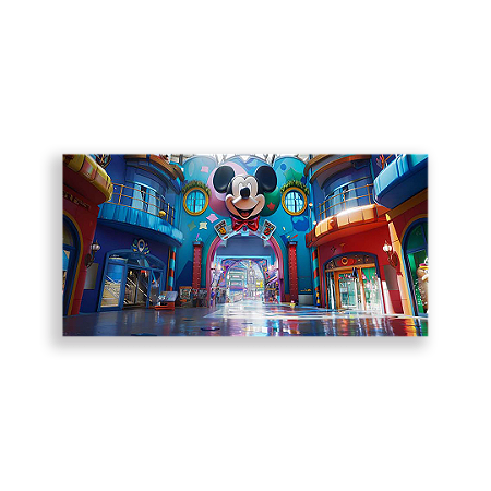 Capa Painel Retangular Sublimado - Disney Brinquedos