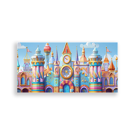 Capa Painel Retangular Sublimado - Disney Brinquedos