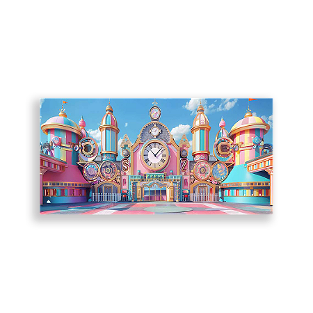 Capa Painel Retangular Sublimado - Disney Brinquedos