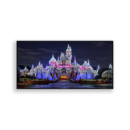 Capa Painel Retangular Sublimado - Disney Castelos