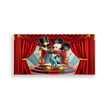Capa Painel Retangular Sublimado - Disney Circo