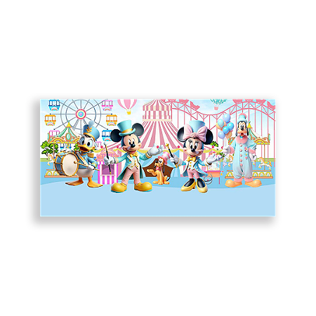 Capa Painel Retangular Sublimado - Disney Circo
