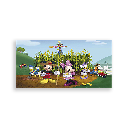 Capa Painel Retangular Sublimado - Disney Fazenda