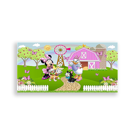 Capa Painel Retangular Sublimado - Disney Fazenda