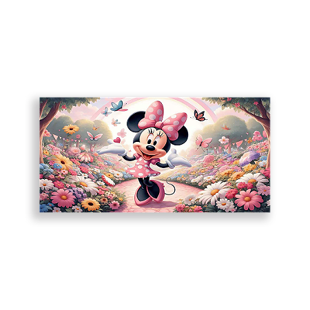 Capa Painel Retangular Sublimado - Disney Jardim