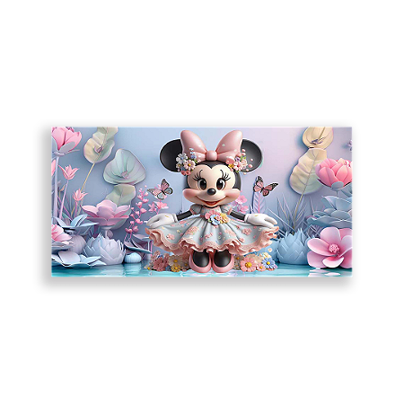 Capa Painel Retangular Sublimado - Disney Jardim