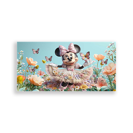 Capa Painel Retangular Sublimado - Disney Jardim