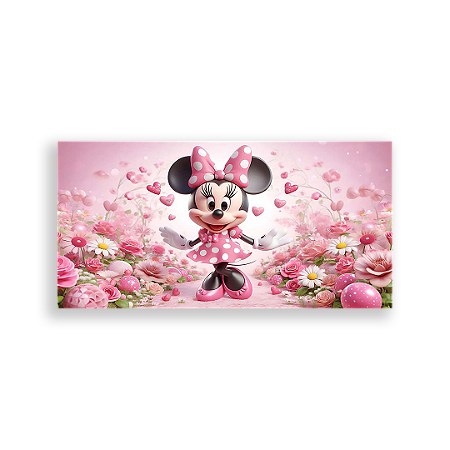 Capa Painel Retangular Sublimado - Disney Jardim