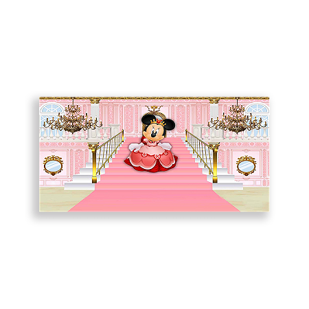 Capa Painel Retangular Sublimado - Disney Realeza