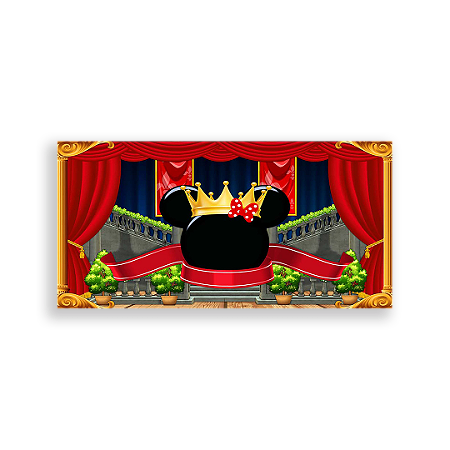 Capa Painel Retangular Sublimado - Disney Realeza