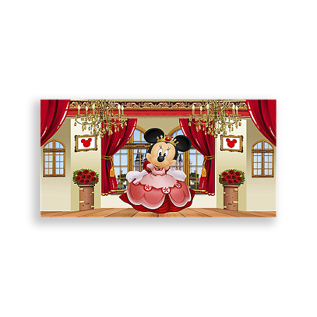 Capa Painel Retangular Sublimado - Disney Realeza
