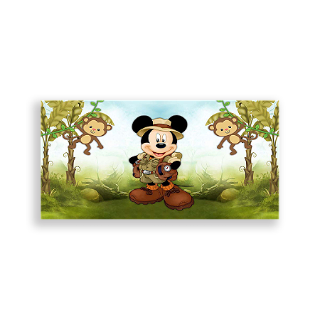Capa Painel Retangular Sublimado - Disney Safari