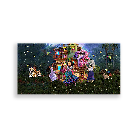 Capa Painel Retangular Sublimado - Encanto