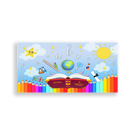 Capa Painel Retangular Sublimado - Escola Formatura