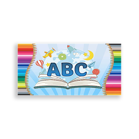 Capa Painel Retangular Sublimado - Escola Formatura