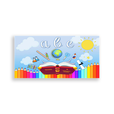 Capa Painel Retangular Sublimado - Escola Formatura