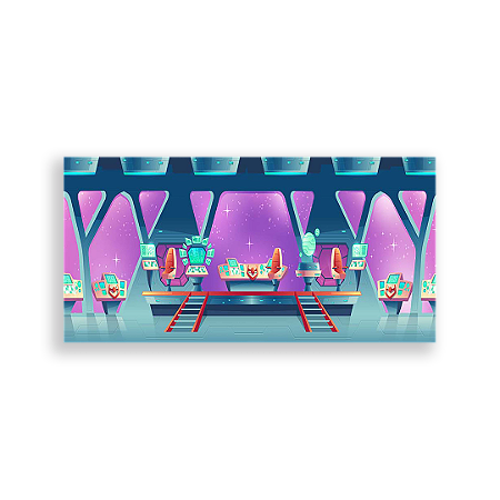 Capa Painel Retangular Sublimado - Espaço