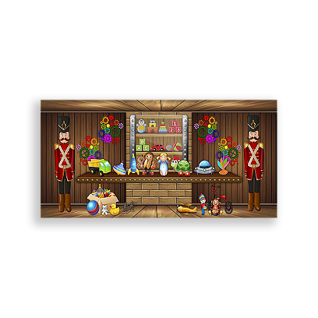 Capa Painel Retangular Sublimado - Fabrica De Brinquedos