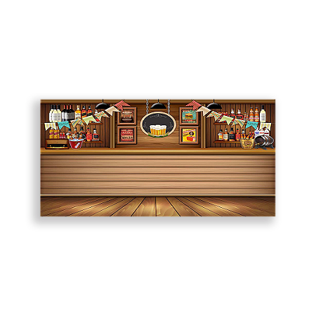 Capa Painel Retangular Sublimado - Festa Junina