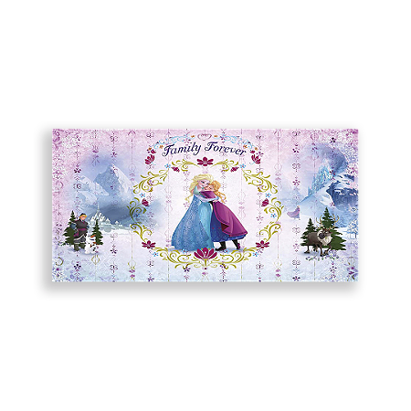 Capa Painel Retangular Sublimado - Frozen