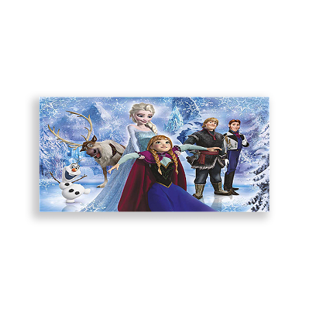 Capa Painel Retangular Sublimado - Frozen