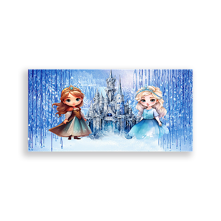 Capa Painel Retangular Sublimado - Frozen