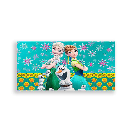Capa Painel Retangular Sublimado - Frozen Fever