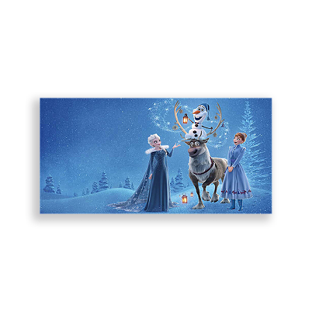 Capa Painel Retangular Sublimado - Frozen Olaf
