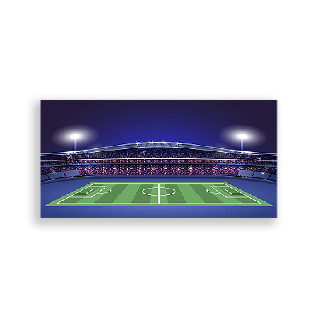 Capa Painel Retangular Sublimado - Futebol Esportes