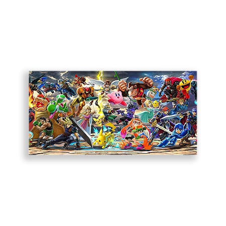 Capa Painel Retangular Sublimado - Games